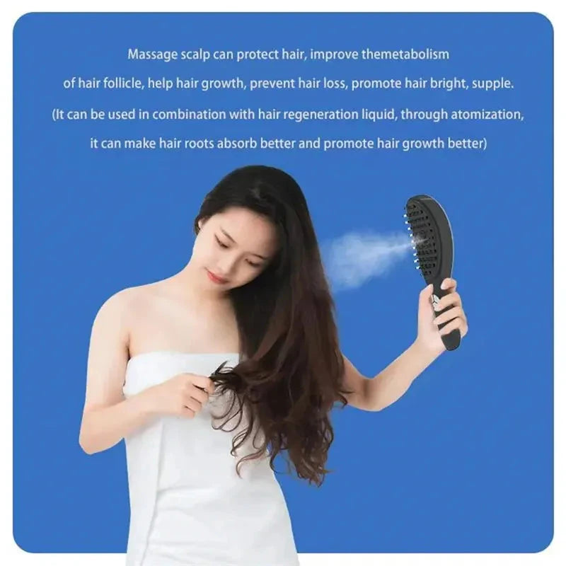 Electric Scalp Massager Comb Beauty