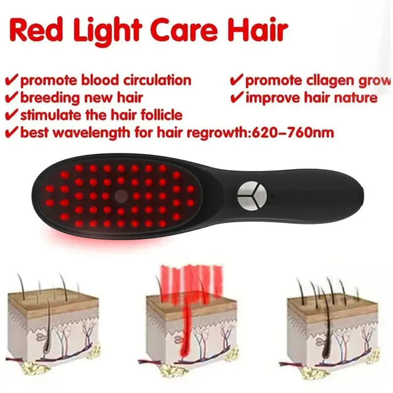 Electric Scalp Massager Comb Beauty