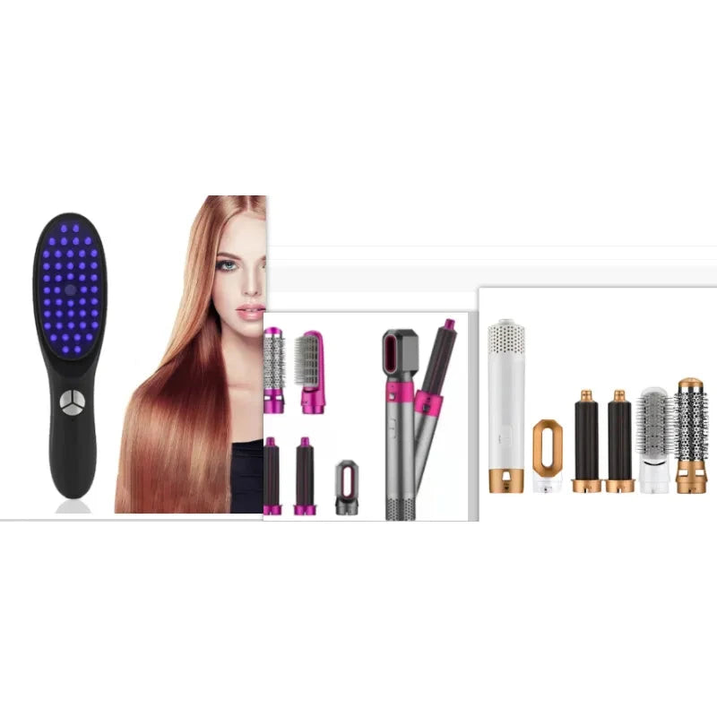 Electric Scalp Massager Comb Beauty