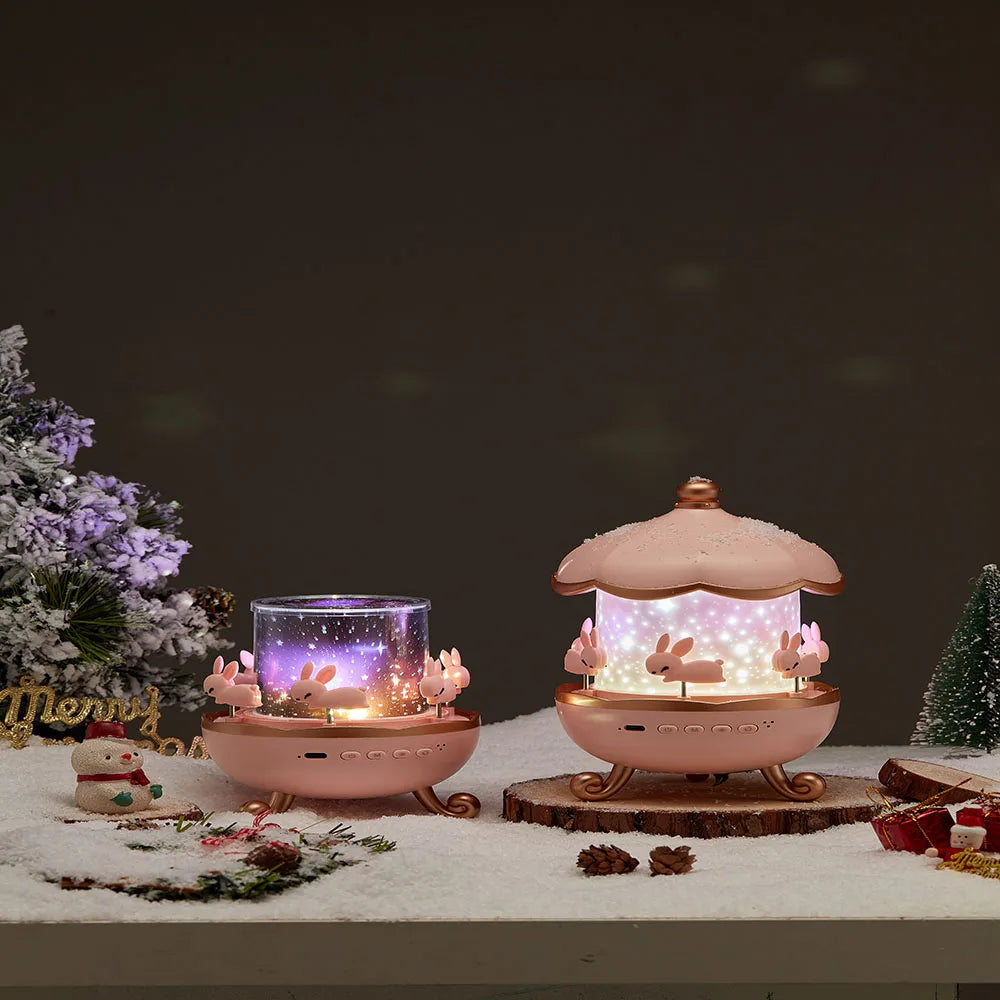 1pc Fantasy Projection Light,3 Color mode,6 Sets Patterns,Stars,Ocean,USB Rechargeable,For Bedroom Party Decor,Perfect Gift - Beauty