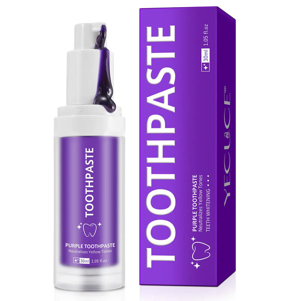 Purple Toothpaste Teeth Whitening